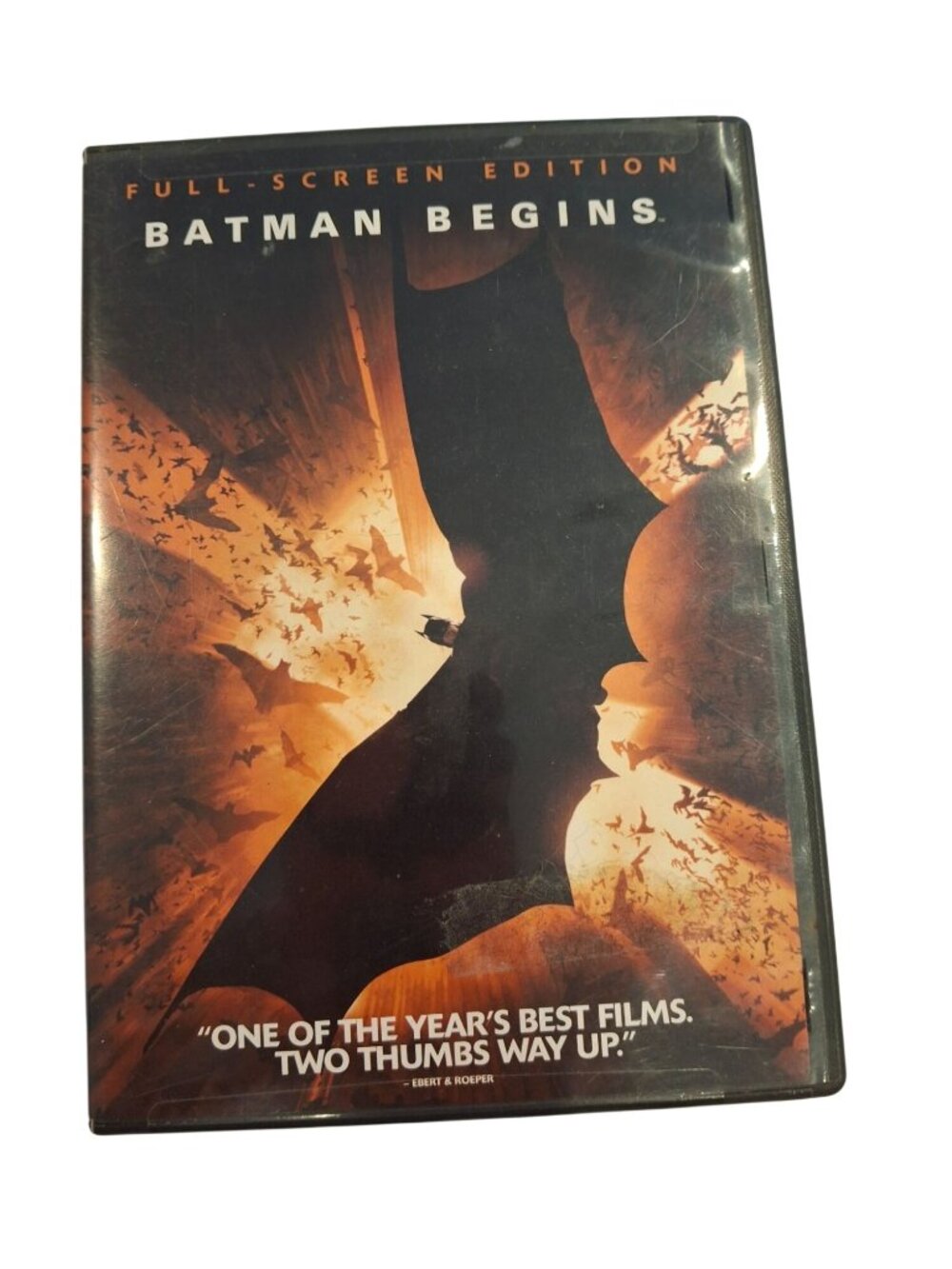 Batman Begins DVD Full Screen 2005 Christian Bale Christopher Nolan DC Action